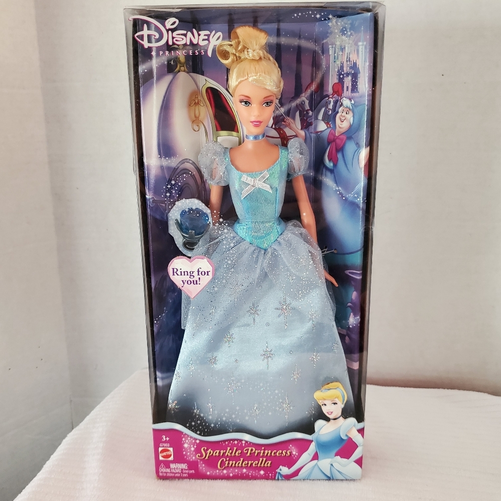 NIB Disney Sparkle Princess Cinderella Doll 1994